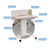 JIANSMZ Lecterns Lectern Podium Stand, Mobile Laptop Lectern Podium Stand, Height Adjustable Podium Pulpits, Portable Floor Standing Podium with Wheels, Sit-to-Stand Desk for Cla