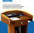 JIANSMZ Lecterns Podium Podium Stand Podium Stand Church Pulpits Large Storage Area Lecterns Office Home School Seminar Teacher Podiums Lecture Podium Has Many uses