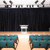 Kingdom Acrylic Lectern or Podium by AVTronics with 6 Column Base and a Wide Middle Shelf with Plenty of Space for Your Presentation Needs - Clear (Plain/Non-Personalized)