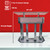 Kingdom 3 Tier Smoky Acrylic Lectern or Podium with 6 Column Base and a Wide Middle Shelf with Plenty of Space for Your Presentation Needs - Smoky (Plain/Non-Personalized)