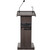 OEF Furnishings CoreSound Podium Series Sound Lectern (No Microphone, AC Powered, Ribbonwood)