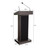 OEF Furnishings CoreSound Podium Series Sound Lectern (No Microphone, AC Powered, Ribbonwood)