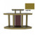FixtureDisplays® Large Church Pulpit, Deluxe Podium Lectern, Debate Speech Wedding Event Funeral, 67.3 X 46 X 22" 14315+2X14317-NF