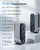 Baseus 17-in-1 Laptop Docking Station 3 Monitors with 4K HDMI+DP, USB C Docking Station with 7 USB, 1000Mbps Ethernet, 100W PD, Card Readers Compatible with Acer/HP/Lenovo/Mac/Dell