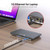 AV Access Docking Station KVM Switch 1 Laptop & 2 Desktop PCs, Dual 4K@60Hz Monitors, EDID Emulation, 100W USB-C Charging, Gigabit Ethernet,High Refresh Rates,Ideal for Gaming, Office & Creative Work