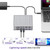 Thunderbolt 4 Dock – 21-Ports Laptop Docking Station Dual Monitor for MacBook Air/Pro (M1–M4), Windows & Chrome – Dual 4K or Single 8K Display, 40Gbps Speed, 90W Charging, USB-C/A Hub