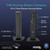 Plugable USB 3.0 and USB-C Universal Laptop Docking Station with 2 HDMI Ports for Windows, Mac (Driver Required), and ChromeOS, Gigabit Ethernet, Audio