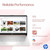 HP Ultrabook Laptop, 8GB RAM, 1.1TB Storage (1TB OneDrive + 64GB SSD), Microsoft 365 Included, Intel 2-Core | Fast, Smart, Budget-Friendly, AI-Ready Essential no Mouse, Rose Gold