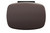 Garvee 13 gal / 50 L Metal Kitchen Trash Can with Lid, Large Rustproof Garbage Can for Kitchen, Step-on Trash Bin with Inner Bucket, Rear Handle, Soft Close Lid, Brown
