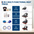 12 in 1 Heat Press Machine 15 in x15 in with 30 oz Tumbler Attachment, Slide-Out Drawer & 360° Swing Away | Industrial Quality Sublimation Press for T-Shirts, Tumblers, Mugs, Hats & Plates