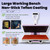 16x24 Heat Press Machine for T Shirts, 1.8-2kw, 72.77lbs High Pressure, Slide Out Sublimation Heat Transfer Press Suitable for Small Business or Family. (Purple, 16x24 Manual)