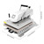 Auto Heat Press Machine, 16" x 20" Professional Swing Away Digital T-Shirt Heat Press Sublimation Clamshell Base Smart Transfer Machine for T Shirts, Sublimation, Heat Transfer Projects