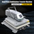 Auto Heat Press Machine, 16" x 20" Professional Swing Away Digital T-Shirt Heat Press Sublimation Clamshell Base Smart Transfer Machine for T Shirts, Sublimation, Heat Transfer Projects