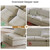Modular Sectional Sofa Couches for Living Room,160inch Linen Cloud Couch with Storage Ottoman, Oversized U Shaped 6 Seater Convertible Sleeper Sofa Chaise,Khaki