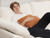 EASE MOOSE Oversized Sectional Modular Sofa,Modern Comfort L Shape Sectional Couch Wide Deep seat Couch for Living Room,White