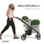 VOOMcart™ Patented Foldable Shopping Cart | Lightweight Aluminum | Easy-Maneuver Ergonomic Design | Swivel Wheels | Compact & Durable | 70 lb Capacity | Ideal for Groceries | Gray