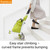 Famica 2-in-1 Portable Shopping Cart with Seat, Lime Green, Extra Large Wheels, Foldable Design, Red Dot Award Winner, 20L Water-Resistant Detachable Bag
