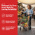 dbest Products Cruiser Cart Deluxe 2 - Foldable Shopping Cart with Wheels & Brake System - Heavy Duty Collapsible Utility Cart for Groceries & Laundry - Holds 100 lbs - Silver, Alloy Steel