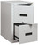 Fire Resistant File Cabinet - Light Weight, fire Rated, One File Drawer & Safe