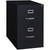 Pemberly Row Metal 2-Drawer Legal Width Vertical Filing Cabinet, 26.5" D, Black Finish, Commercial Grade Steel Construction, Ball-Bearing Drawer Slides, Lock Included, Office Storage Organization