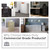 Pemberly Row 4 Drawers 52" Vertical Black Metal Filing Cabinet Lockable Pre-Assembled Stationary Letter Size for Home, Office