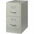 Lorell 2-Drawer Vertical File with Lock, 15 by 25 by 28-3/8-Inch, Light Gray