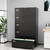 Fesbos Lateral File Cabinet with 5 Drawers - Metal Steel Filling Cabinets for Home Office - Lockable Storage Cabinet for Hanging Files Letter/Legal/F4/A4 Size-Assembly Required
