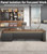 Reversible L-Shaped Executive Desk with Drawers – Large Modern Executive Office Desk with Open Storage Shelves, LED Lighting, Built-in Outlet & USB Port for Office & Home Office (71"L * 63"W * 30"H)