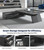 Anzhap 79" L-Shaped Black Executive Desk with Drawers, Large Modern Office Desk with Storage Cabinets, CPU Storage Compartment, Privacy Panel & Power Outlets – Home Office Desk (Left-Facing Cabinet)