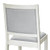 Luxe By East West Furniture X12X2-00W-27-13 Pieces Extendable Dining Set Includes a Rectangle Xtenczar Dining Table and 12 Light Gray Faux Leather Stackable Dining Chairs, Antique White