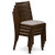 Luxe by East West Furniture X07X1-B08-04 9-Pc Dining Room Set contains an Extendable Rectangle Kitchen Table and 7 Stackable Polyester Dining Chairs and 1 Modern Bench, 39x120 Inch, Antique Walnut