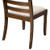 Luxe by East West Furniture X07X1-B08-04 9-Pc Dining Room Set contains an Extendable Rectangle Kitchen Table and 7 Stackable Polyester Dining Chairs and 1 Modern Bench, 39x120 Inch, Antique Walnut