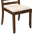 Luxe by East West Furniture X07X1-B08-04 9-Pc Dining Room Set contains an Extendable Rectangle Kitchen Table and 7 Stackable Polyester Dining Chairs and 1 Modern Bench, 39x120 Inch, Antique Walnut