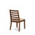 Luxe by East West Furniture X07X1-B08-04 9-Pc Dining Room Set contains an Extendable Rectangle Kitchen Table and 7 Stackable Polyester Dining Chairs and 1 Modern Bench, 39x120 Inch, Antique Walnut