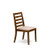 Luxe by East West Furniture X07X1-B08-04 9-Pc Dining Room Set contains an Extendable Rectangle Kitchen Table and 7 Stackable Polyester Dining Chairs and 1 Modern Bench, 39x120 Inch, Antique Walnut