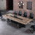 12ft Large Conference Table - 2" Thick Top & Metal Grid Base | Easy Assembly | Cable Management | Commercial Office Desk, Modern Executive Meeting Table for Office (10-20 People)