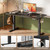Huuger 55 x 28 Large Electric Standing Desk, Height Adjustable Computer Desk, 27.6" Deep Desktop, Stand up Gaming Office Table with 2 Hooks, 3 Preset Heights, for Home Office, Black