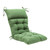 QILLOWAY Indoor/Outdoor High Back Chair Cushion,Spring/Summer Seasonal All Weather Replacement Cushions. (Dark Green)