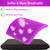 KYSMOTIC Gel Seat Cushion for Long Sitting (Large & Thick), Soft & Breathable, Gel Cushion for Wheelchair, Gel Chair Cushion for Hip Pain, Gel Seat Cushion for Office Chair (Black Cover)