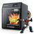 FLASHFORGE 3D Printer AD5M Pro with 250g PLA, 600mm/s High Speed CoreXY High Precision Printing, 280℃ Quick-Swap 0.4 & 0.6mm Hotend, 50dB Silence and Built-in Camera, Build Volume 220 * 220 * 220mm