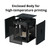 Bambu Lab P1S 3D Printer, Fully Enclosed, Support Up to 16 Colors/Multi Materials, 500mm/s Fast Printing & High Precision, CoreXY & Auto Bed Leveling, Ready-to-Use FDM 3D Printers Large Print Size