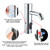 Faucet, Touchless Bathroom Faucet with One Temperature