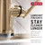 Faucet with Touch Technology, Brushed Nickel Pull Down Prep Sink Faucet,