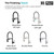 Faucet with Lock Sprayer,Single Handle Spring Stainless Steel