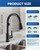 Faucet Motion Sensor - Activated Smart Hands Free Kitchen Faucets