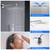 Faucet Set, 12 Inch Rainfall Head & Handheld Spray Combo
