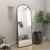 BEAUTYPEAK 64"x21" Arch Floor Mirror, Full Length Mirror Wall Mirrors Hanging or Leaning Arched for Bedroom, Dressing Room