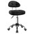 Massage Height-Adjustable and Cost-Effective Rolling Stool Chair with Back