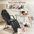 Massage Headrest Table with Rolling Stool, Split Legs Design