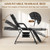 Massage Headrest Table with Rolling Stool, Split Legs Design